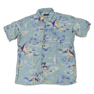 Polo Ralph Lauren Hawaiian Fishing Shirt Men's Size Medium